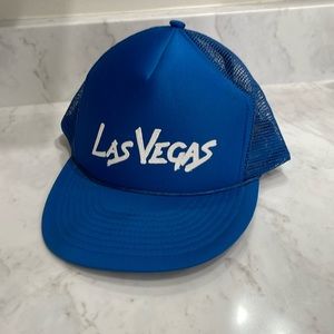 Vintage Las Vegas 1992 Snapback Trucker Hat Vintage 90s Mesh Baseball Cap